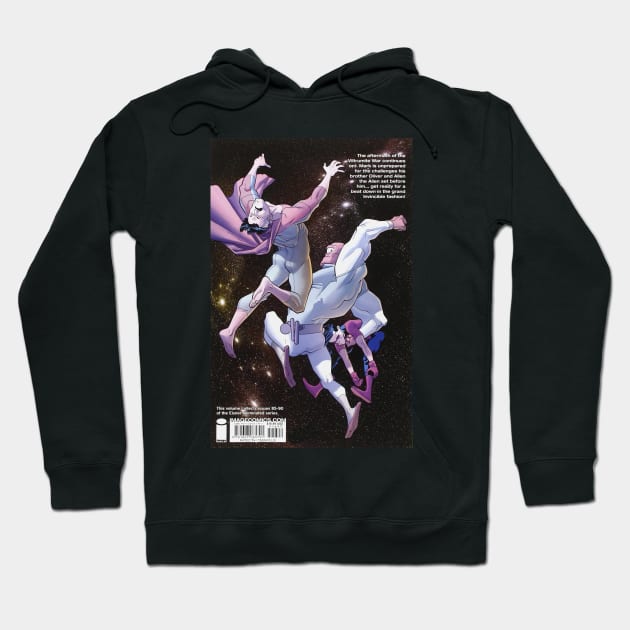 omni man poster Hoodie by super villain